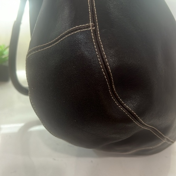 Furla Shoulder Bag genuine leather. Made in Italy, brown - Picture 13 of 17